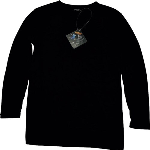 アズ BREEZE/TEX 裏起毛インナー長袖丸首