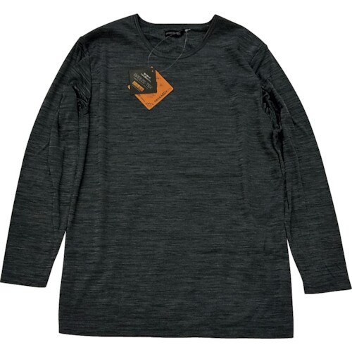 アズ BREEZE/TEX 裏起毛インナー長袖丸首