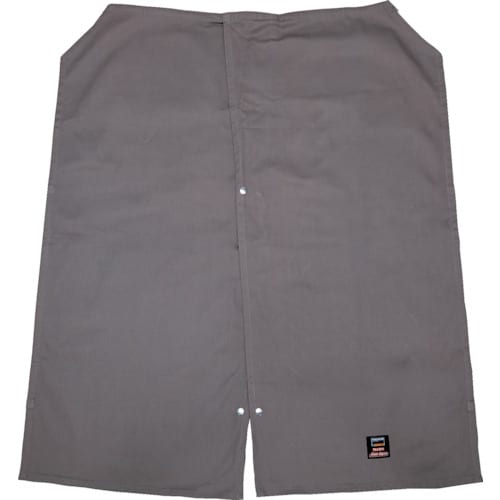 TRUSCO 防炎ローハイド型前掛け グレー(マッ