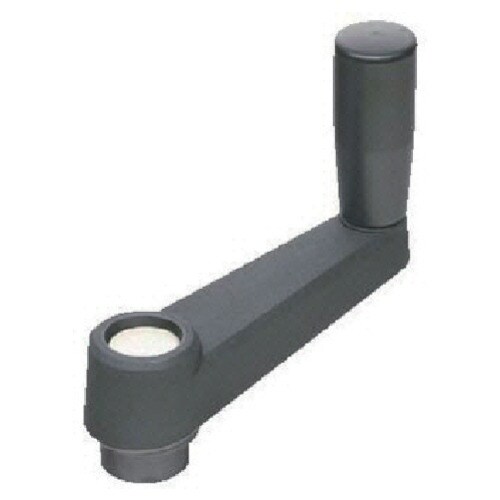 ELESA ボアードクランクハンドル ハンドル径1