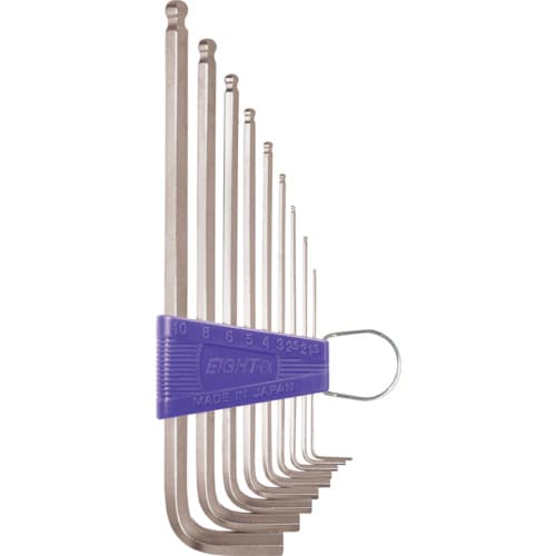 エイト 六角棒スパナ ボールポイントエキストラロン