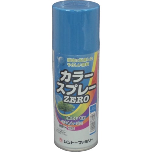 シントー カラースプレーゼロ パーマネントブルー