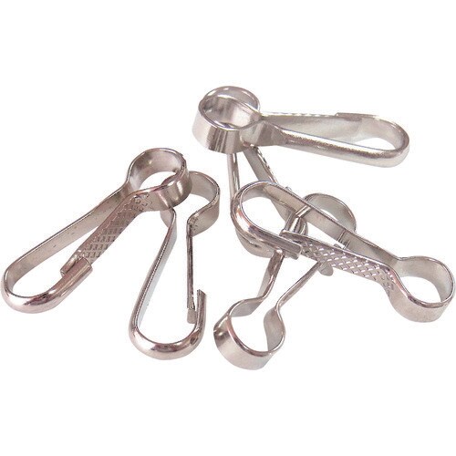 ニッサチェイン ニッケル甲丸スナップ (500個入