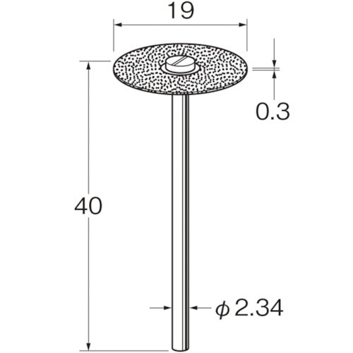 リューター メタルボンドダイヤモンドディスク