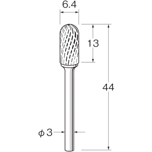 リューター 超硬カッターK3226