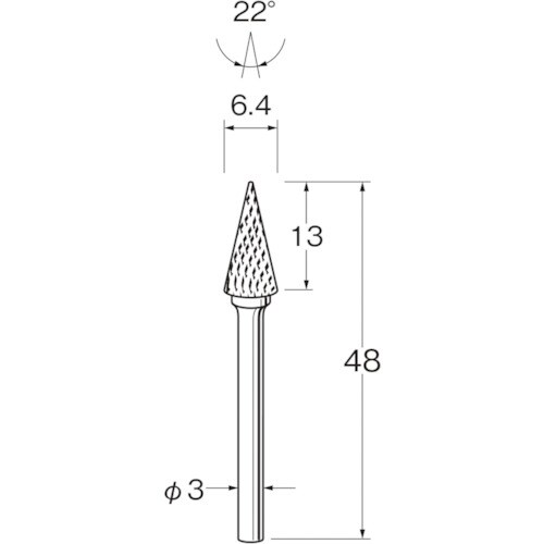 リューター 超硬カッターK3526