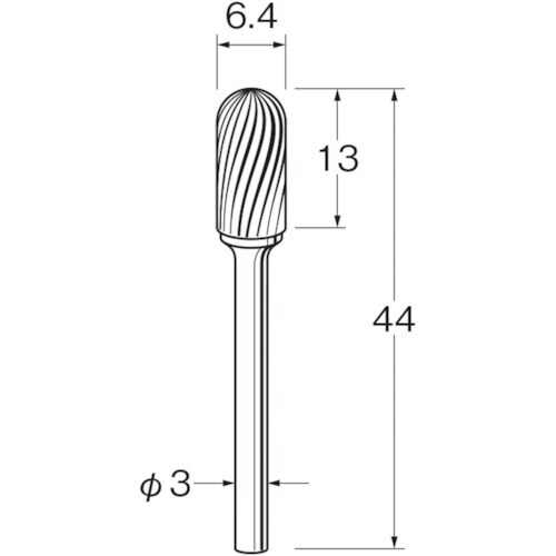 リューター 超硬カッターK3216