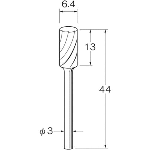 リューター 超硬カッターK3116