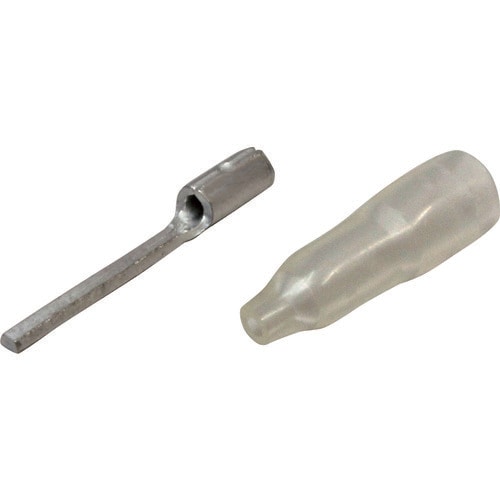 ニチフ 裸圧着端子(BT形) ブレード形 絶縁キャ