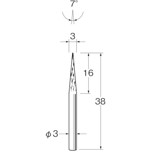 リューター チタンアルミナコーティング超硬カッター