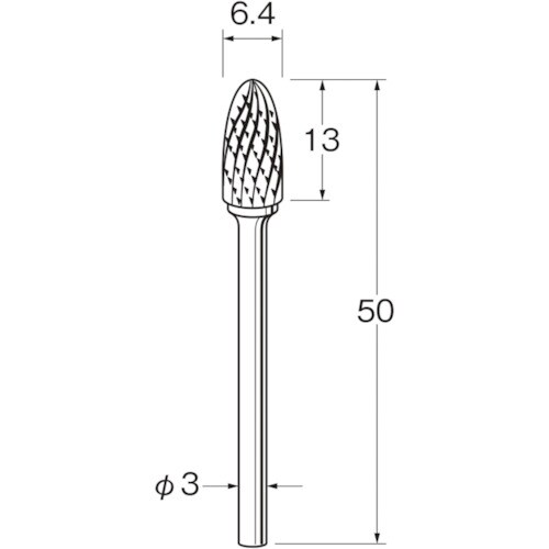 リューター チタンアルミナコーティング超硬カッター