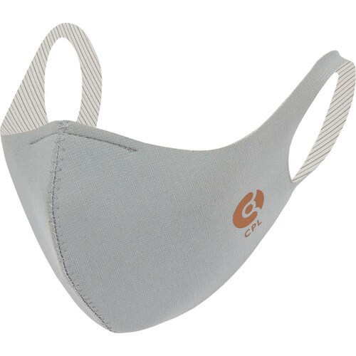 コパーライン 銅抗菌マスク ライトグレー M