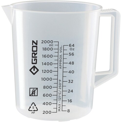 GROZ オイル用ビーカー 2000ML