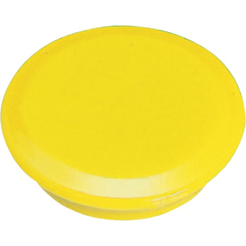西敬 マグネットタック丸型50mm黄10個入