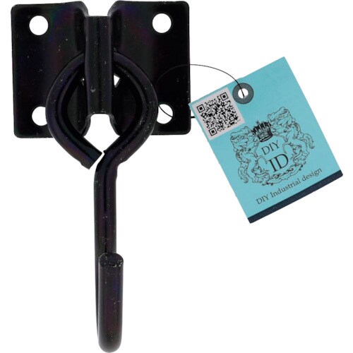 OHSATO 亜鉛黒 ハンモックフック プレート型