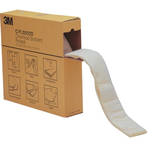3M 液体吸収材 ケミカルソーベント フォールデッ