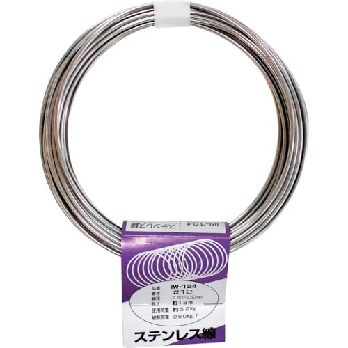 WAKI ステンレス線 IW−124 #12X12
