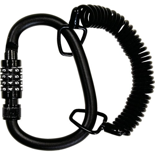 WAKI カラビナ錠ワイヤー付