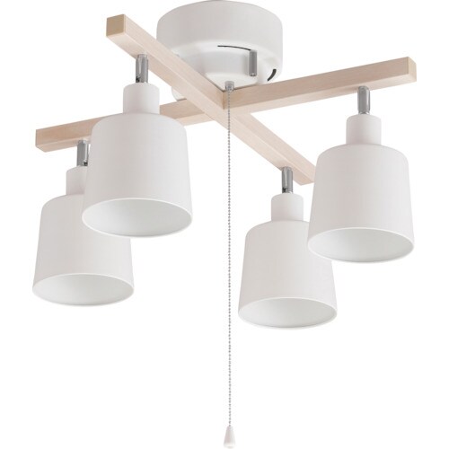 IRIS 537646 4灯シーリング クロス ウ