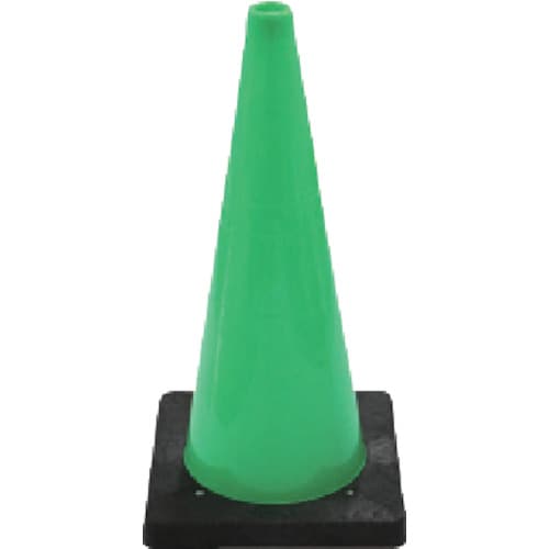 ANZEN 安全コーン Dコーン緑