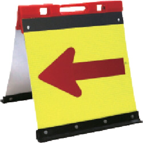 ANZEN 方向指示板 アルミ方向指示板 折りたた