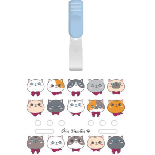 novopin エアドクター携帯型 ねこ柄