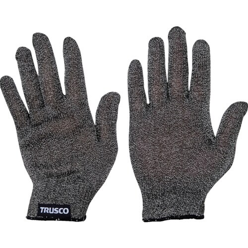 TRUSCO 耐切創手袋M/L兼用 ブラック