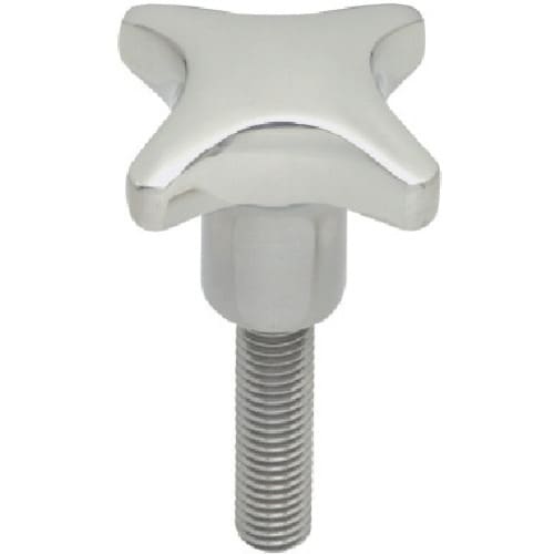 イマオ ステンレスクロスノブ(オネジ) 外径50m