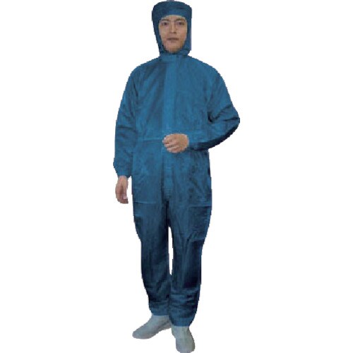 ブラストン フード付カバーオール−紺−3L