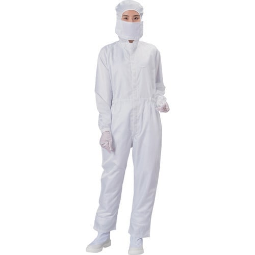 ブラストン フード付カバーオール−白−7L