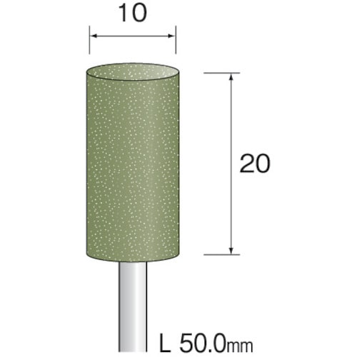 ミニモ 研磨用ゴム砥石 WA ミディアム#320