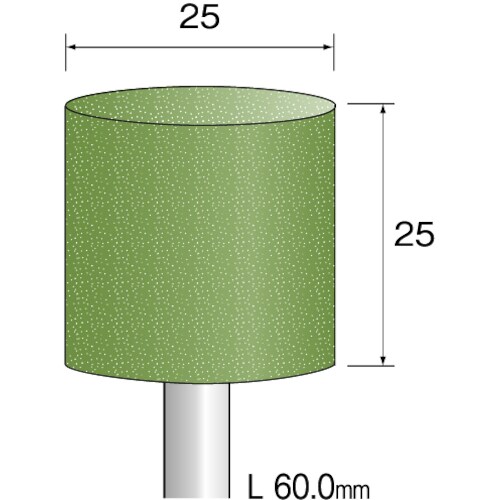 ミニモ 研磨用ゴム砥石 WA ミディアム#220