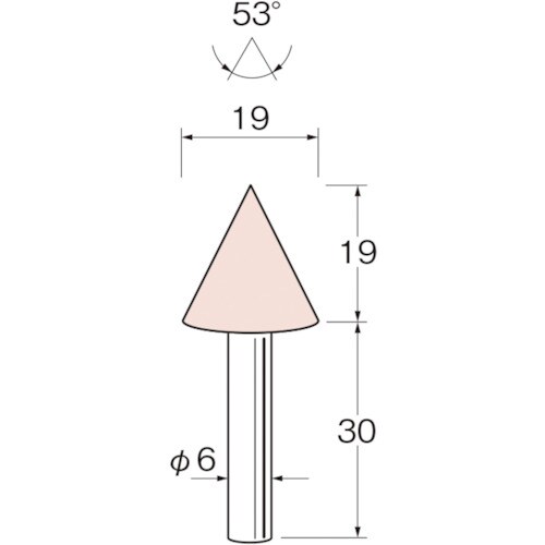 リューター 軸付砥石