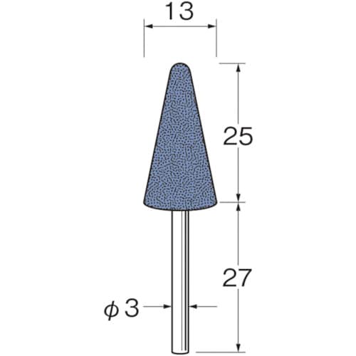 リューター 軸付砥石