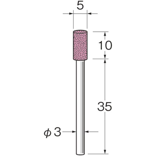 リューター 軸付砥石
