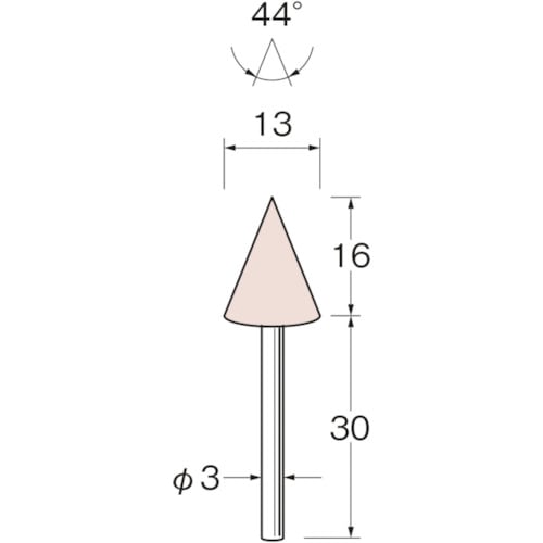 リューター 軸付砥石