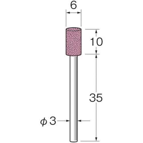 リューター 軸付砥石