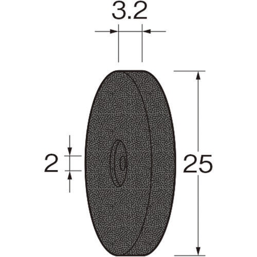 リューター ホイール型砥石(カーボンランダムホイー