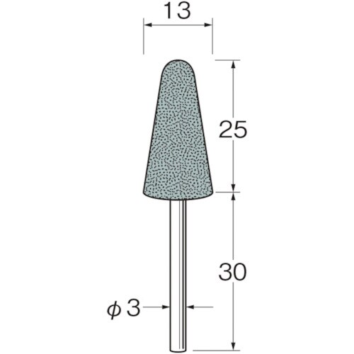 リューター 軸付砥石