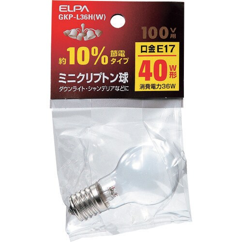 ELPA ミニクリプトン球