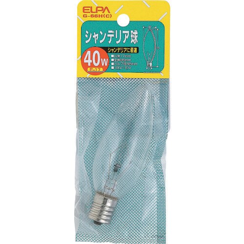 ELPA シャンデリアE17