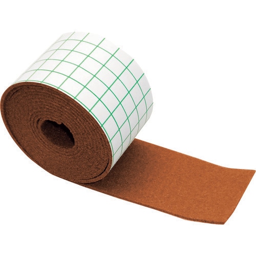 WAKI フェルトテープ 茶 50X1800