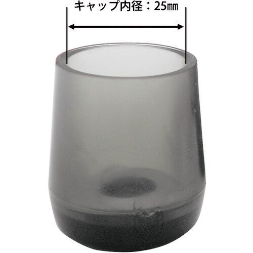 WAKI 鉄板入パイプイスキャップ 4個入