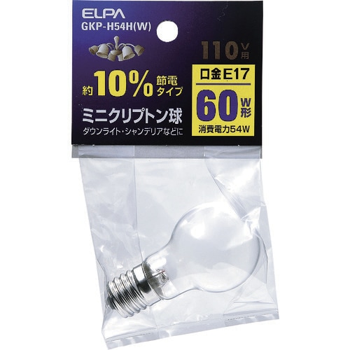 ELPA ミニクリプトン球