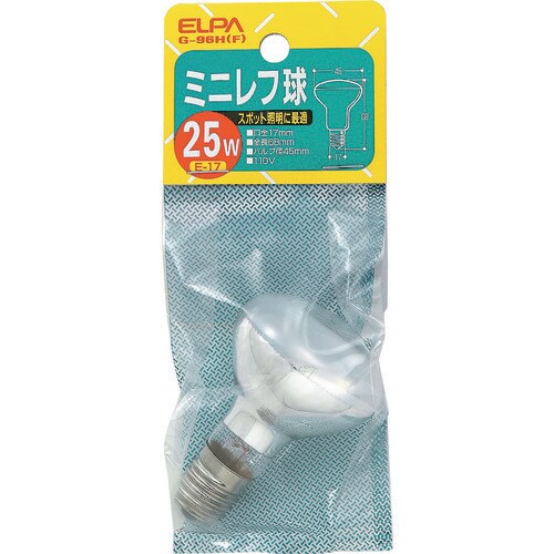 ELPA ミニレフ球25W