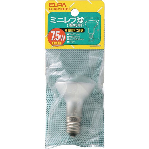 ELPA ミニレフ球7.5W