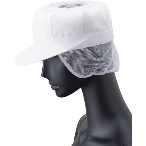 サンペックス 八角帽子(メッシュ付)ホワイト