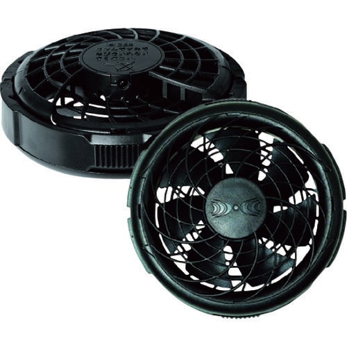 空調服 薄型ファンブラック (2個)