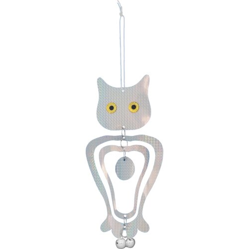 ミツギロン 防鳥用品 ピカット!回転フクロウ 幅1