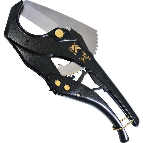 フジ矢 塩ビ管カッター(最大外径φ60mm・黒金)